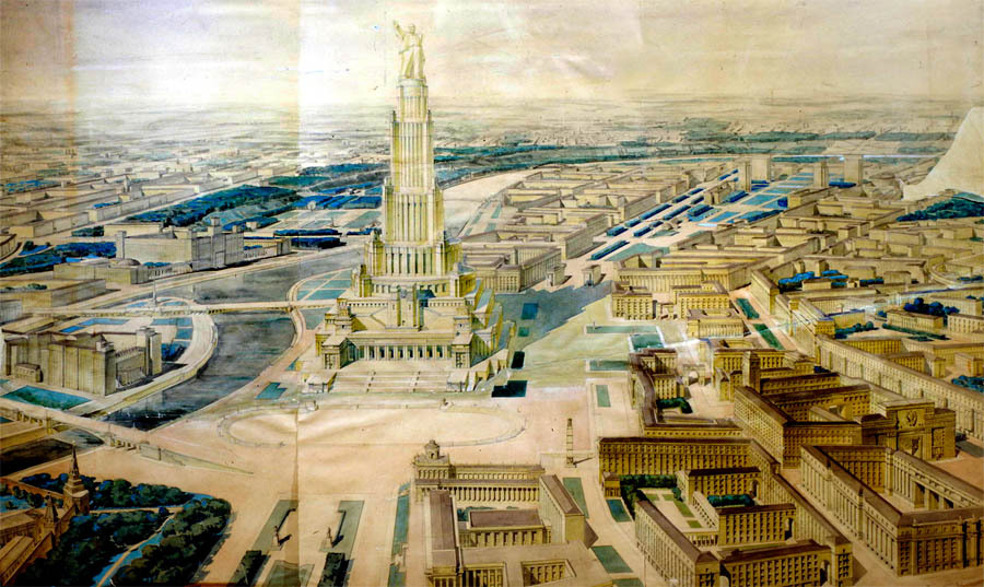 Unrealized Soviet project - Soviet architecture, Palace of Soviets, Longpost