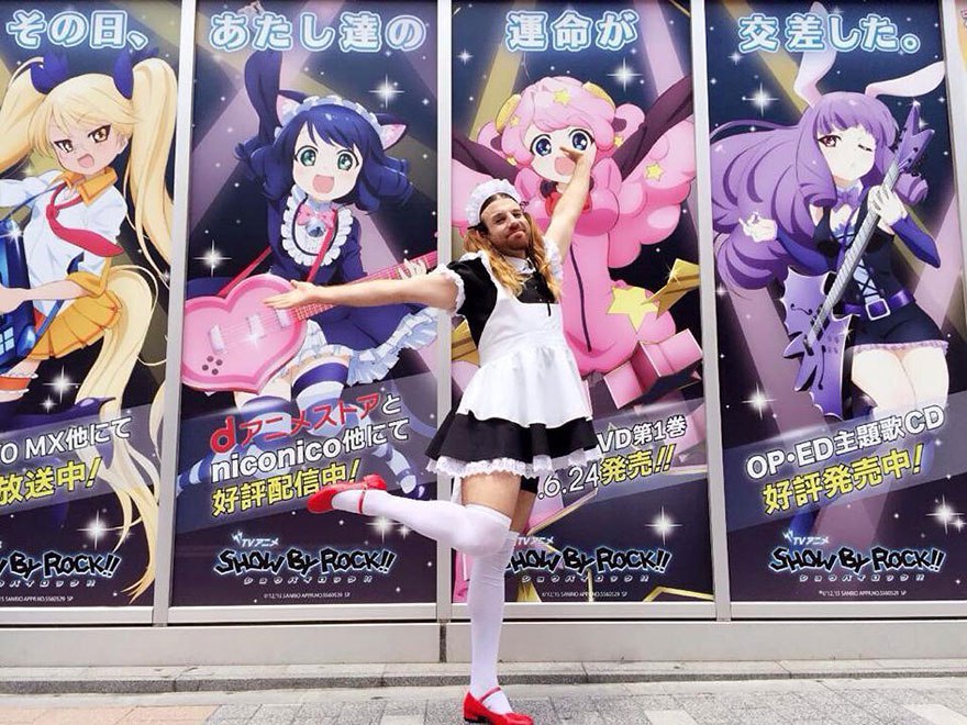 Суровый мужской косплей - Косплей, Япония, Длиннопост, Sailor Moon, Street Fighter, Ladybeard