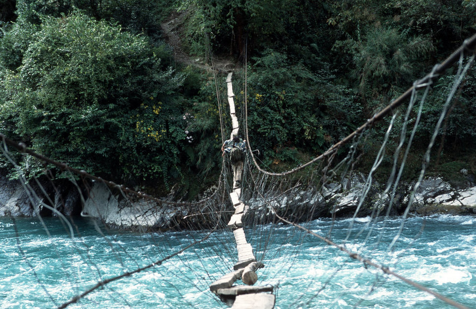 25 of the most risky hiking trails in the world - , Paths, Travels, Longpost, Bridge