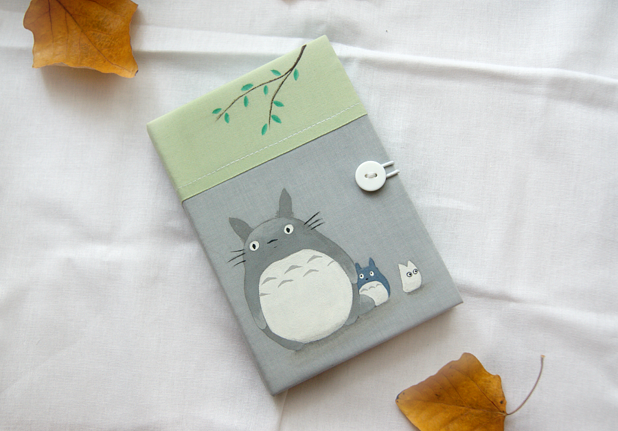 Love post to Studio Ghibli (Studio Ghibli) - Longpost, Handmade, Needlework, My, Manufacturing, Sketchbook, Notebook, Hayao Miyazaki