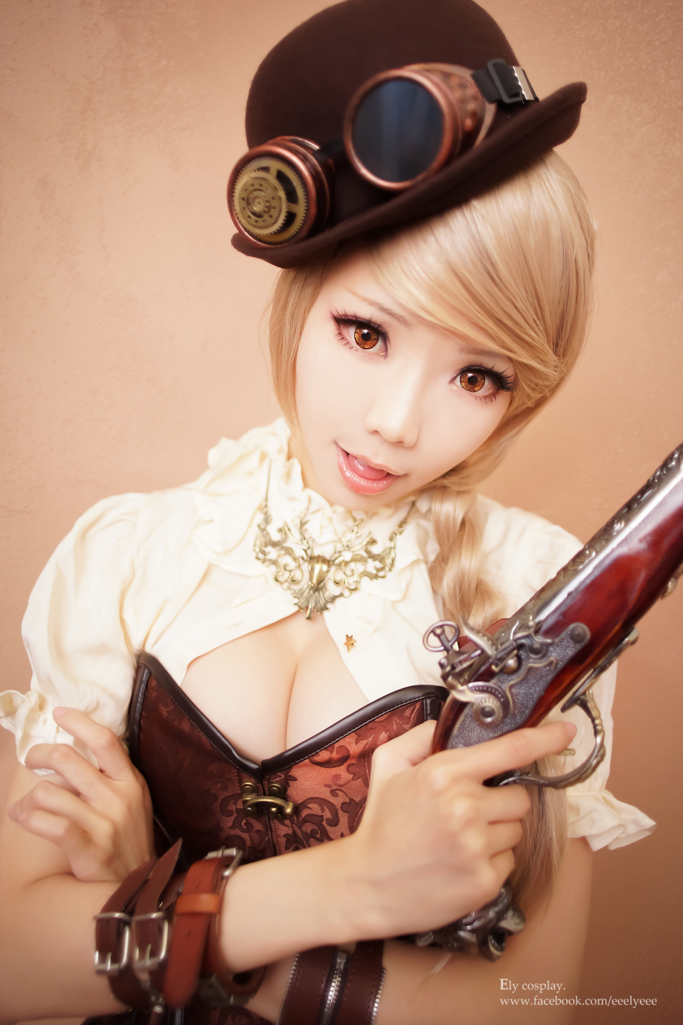 Ely Cosplay.Steam E;den- Gunner.Steampunk design. - Cosplay, Steampunk, Girls, Games, Anime, Chan, Longpost