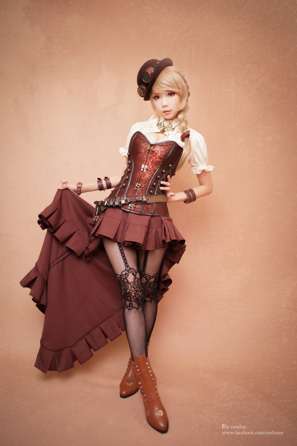 Ely Cosplay.Steam E;den- Gunner.Steampunk design. - Cosplay, Steampunk, Girls, Games, Anime, Chan, Longpost