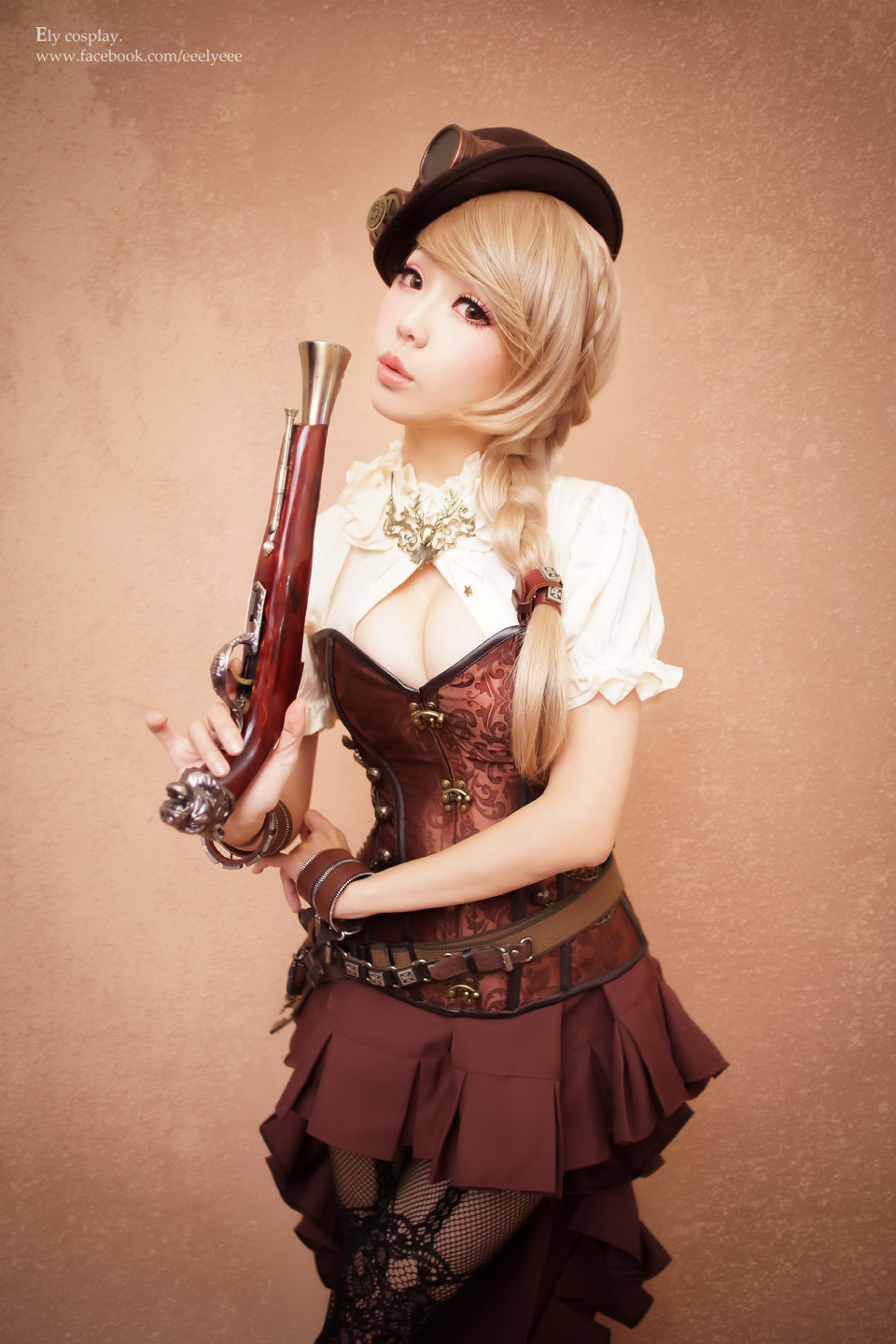 Ely Cosplay.Steam E;den- Gunner.Steampunk design. - Cosplay, Steampunk, Girls, Games, Anime, Chan, Longpost