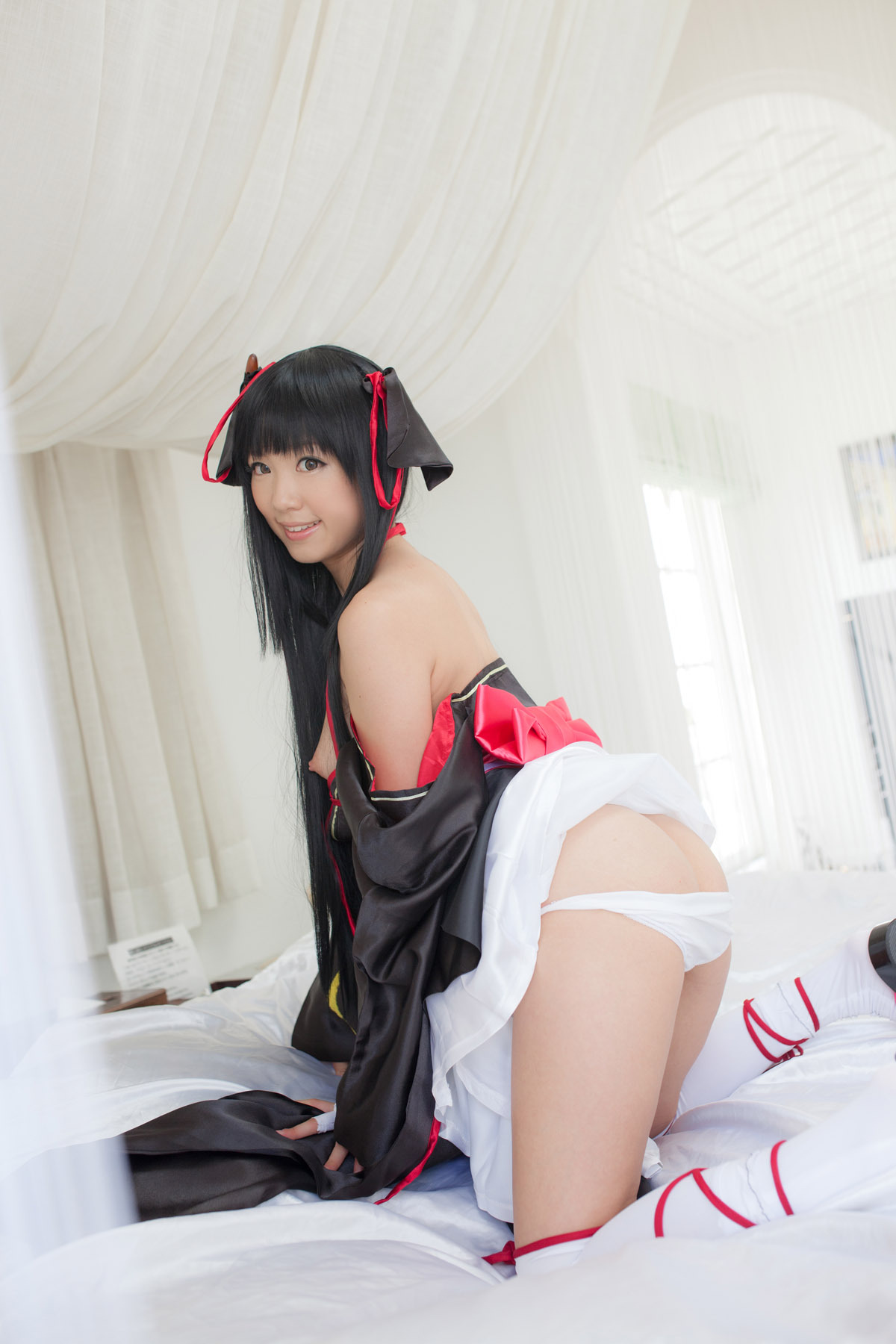 Erocosplay Love Saotomy - NSFW, Erotic, Shyness, Cosplay, Booty, Boobs, Longpost