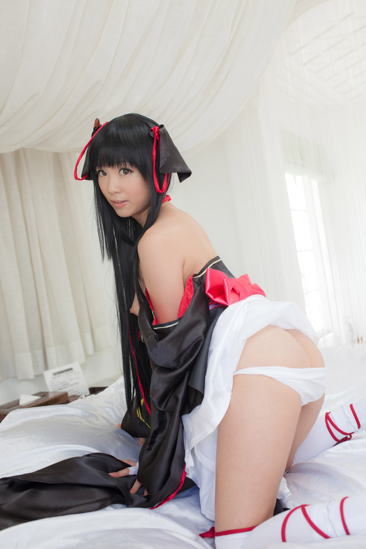 Erocosplay Love Saotomy - NSFW, Erotic, Shyness, Cosplay, Booty, Boobs, Longpost