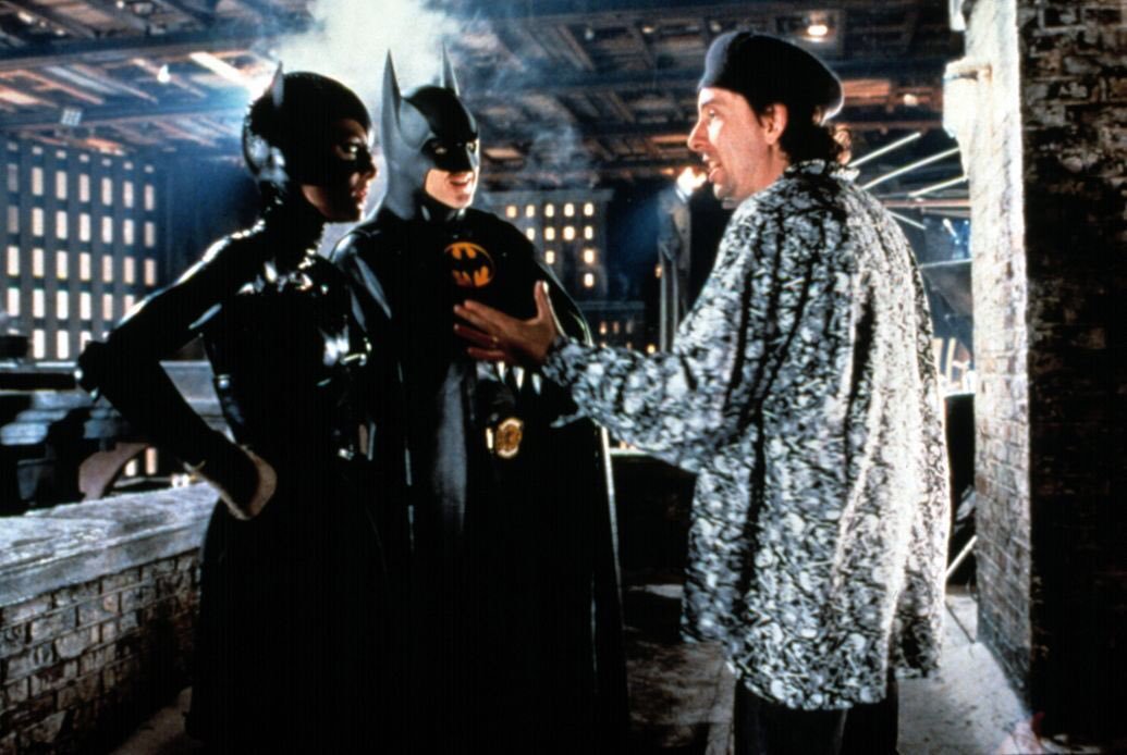 Behind the Scenes of Batman Returns (1992) - Movies, Behind the scenes, Batman, Tim Burton, Michael Keaton, Danny DeVito, Michelle Pfeiffer, Photos from filming, Longpost