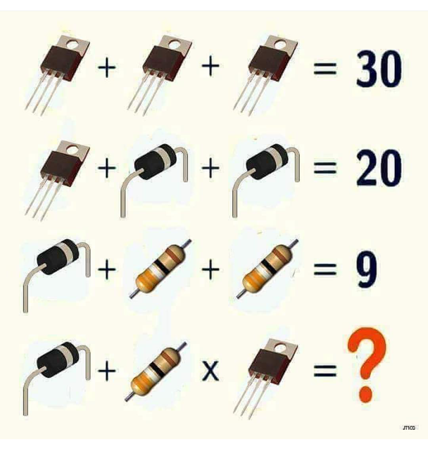 Task for electronics engineers - Diodes, Resistor, Electronics, Logical task