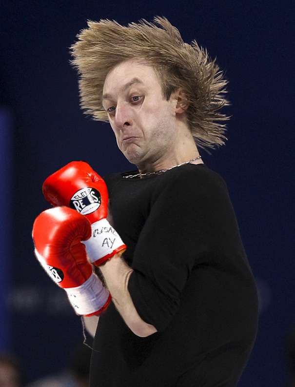 Fotozhaby on Plushenko. - Plushenko, Photoshop, Photo, Humor, Longpost, Evgeny Plushenko