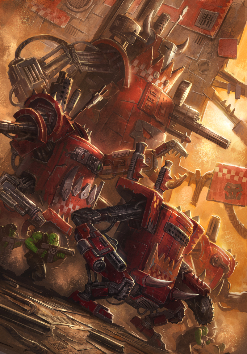 A small selection of art on Vakha - Warhammer 40k, , Orks, Orcs, Ultramarines, Art, Longpost