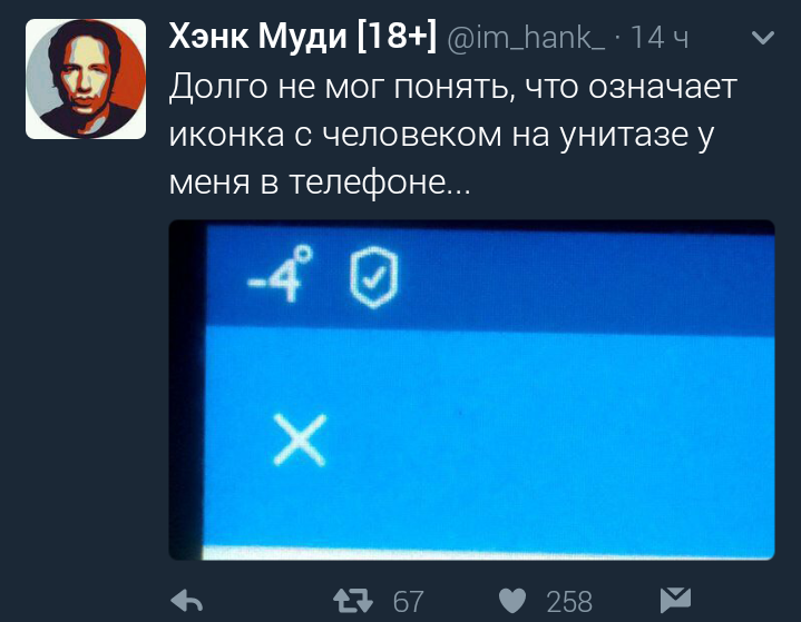 Твиттерное - Twitter, Хэнк Муди