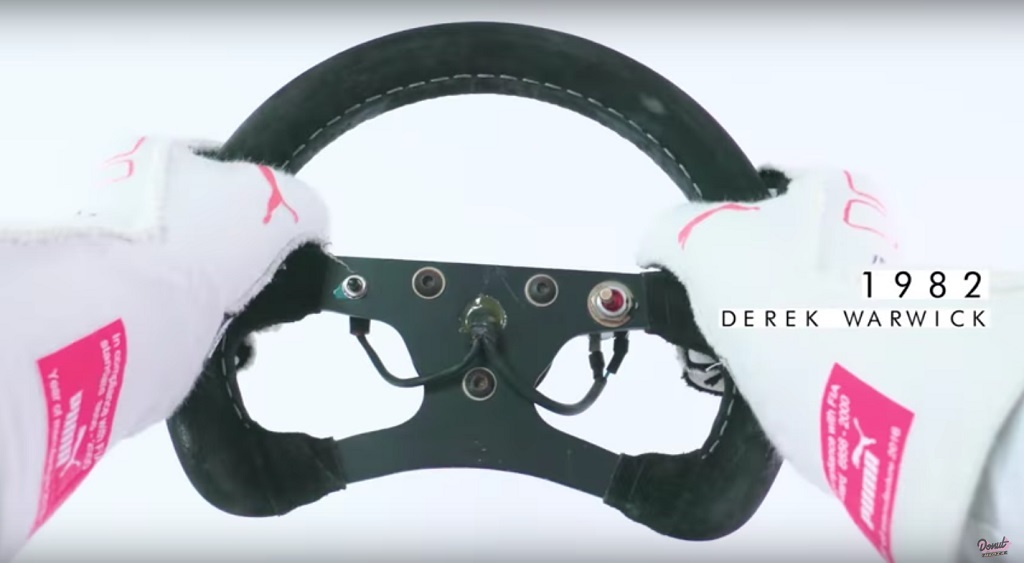 The evolution of Formula 1 wheels in one video - Formula 1, Steering wheel, Evolution, Video