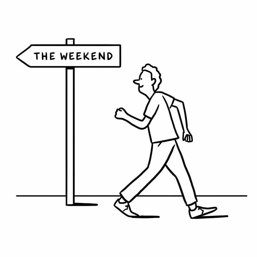 Weekend - Drawing, The weekend