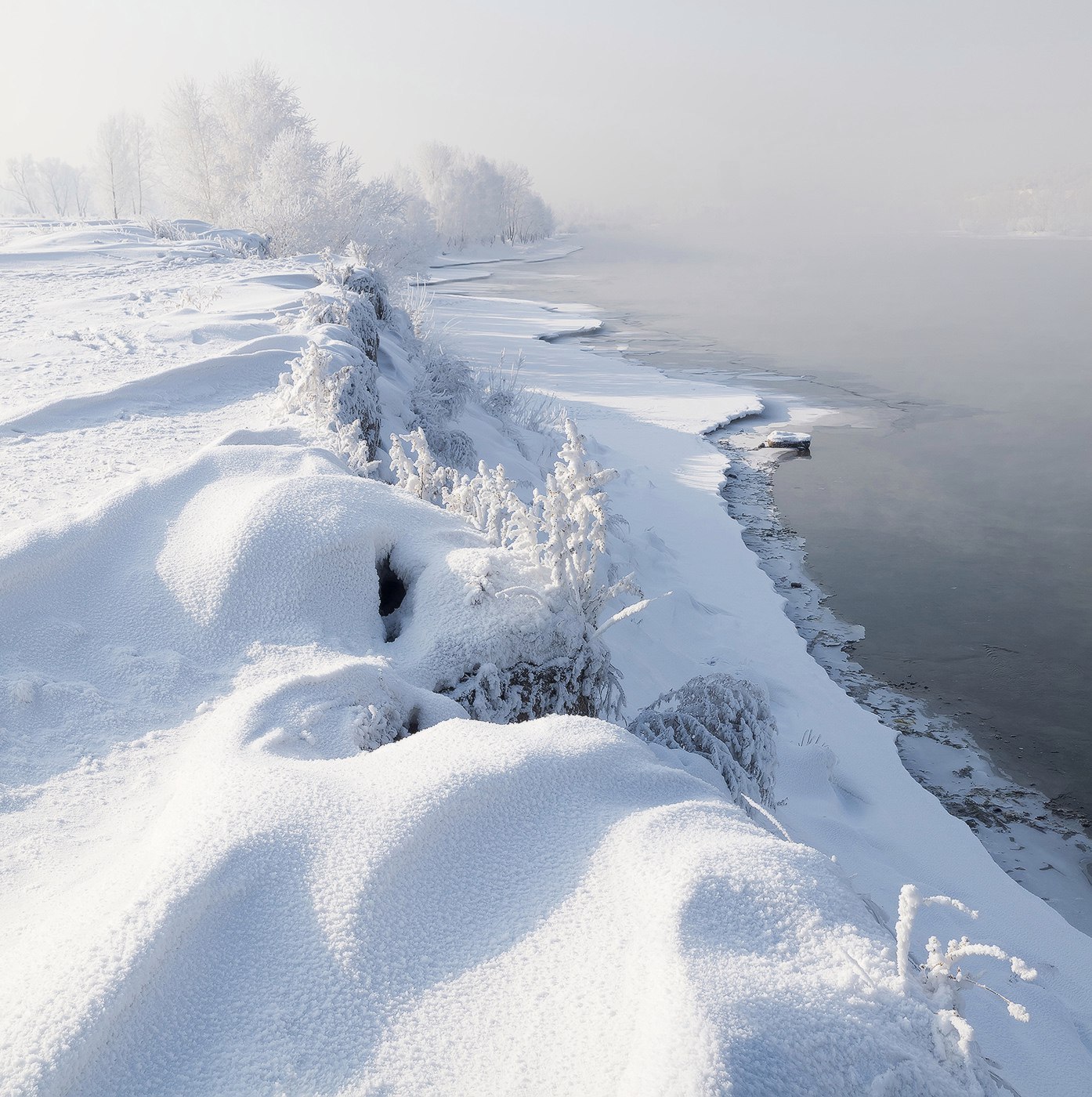 Yenisei - Yenisei, Russia, Winter, Kara Sea, Photo, Nature, Landscape, freezing, Longpost