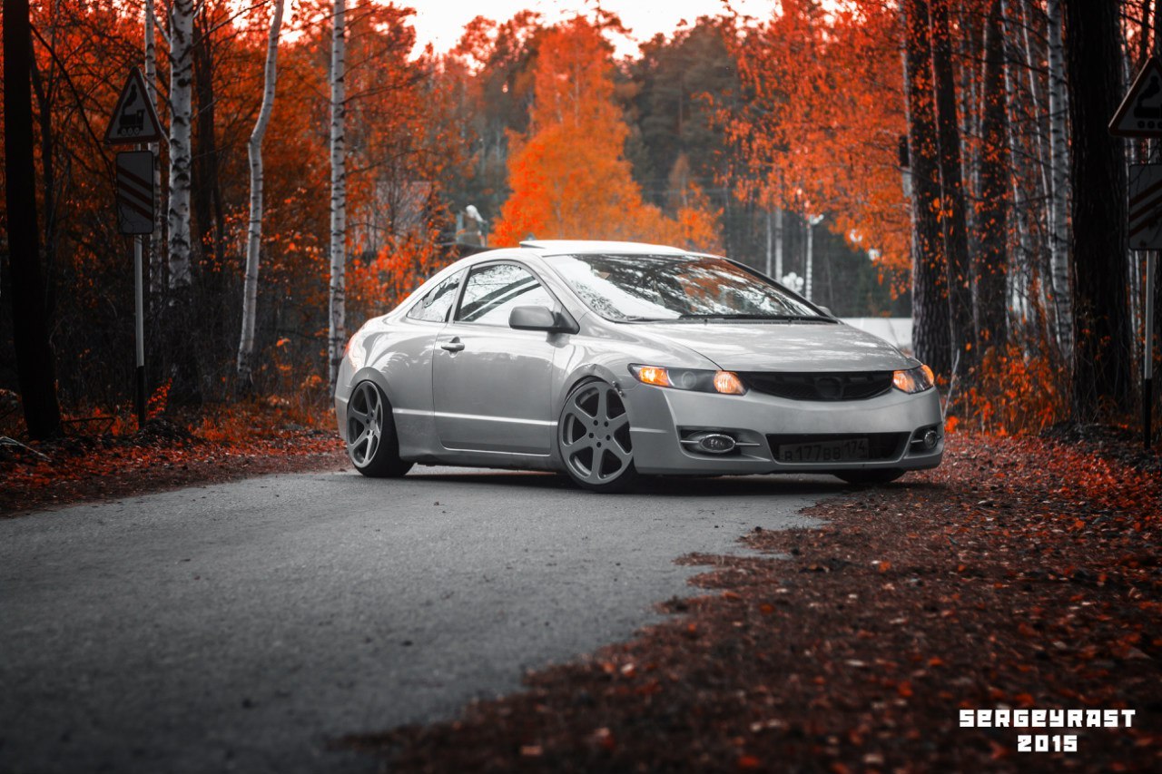 Honda Civic Coupe - My, , Stance, Yekaterinburg, Longpost