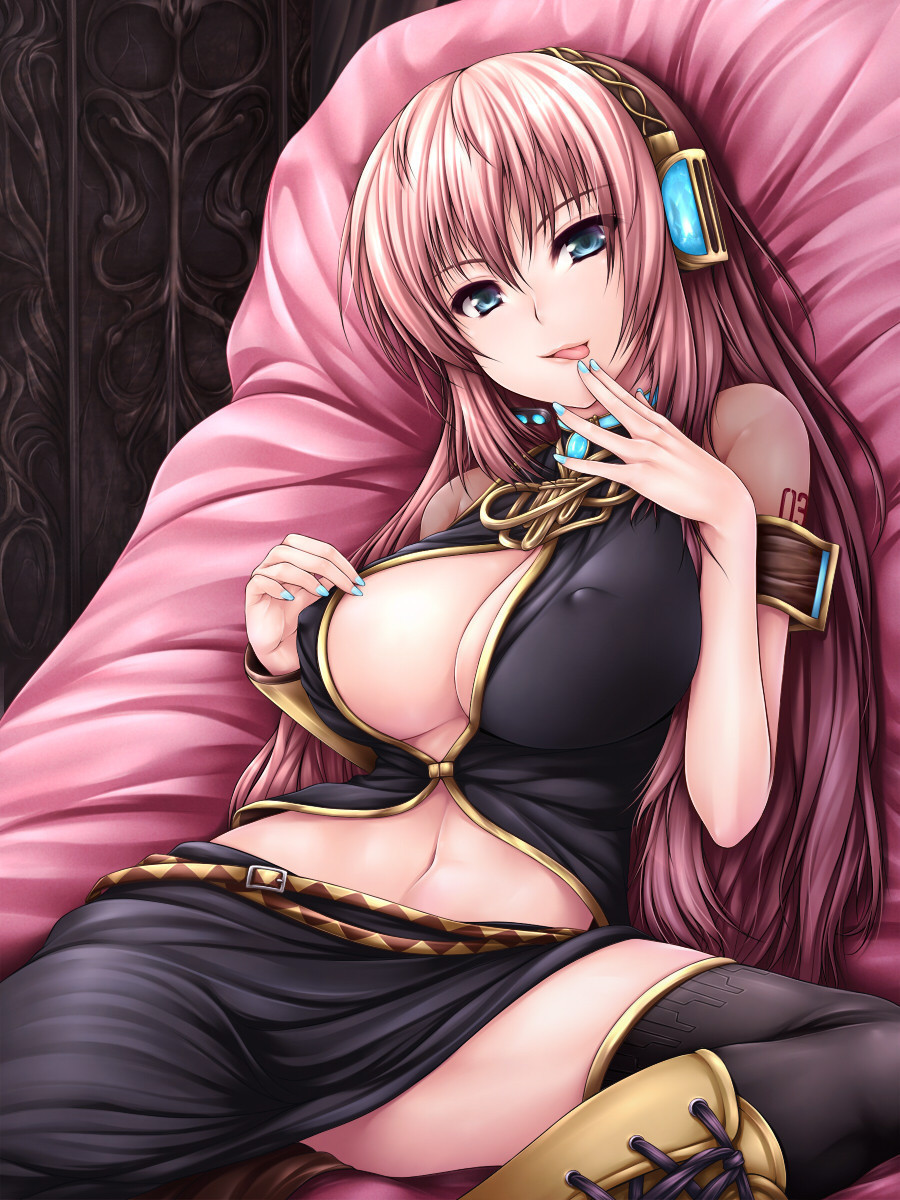 Megurine Luka - NSFW, Megurine Luka, Любимый вокалоид, Длиннопост, Anime Art, Vocaloid, Аниме