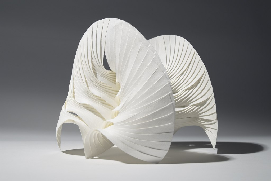 Richard Sweeney: at the junction of origami and paper-plastic. - Origami, Kirikomi, Paper modeling, Longpost, Papercraft