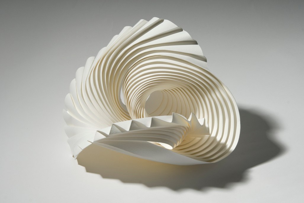 Richard Sweeney: at the junction of origami and paper-plastic. - Origami, Kirikomi, Paper modeling, Longpost, Papercraft