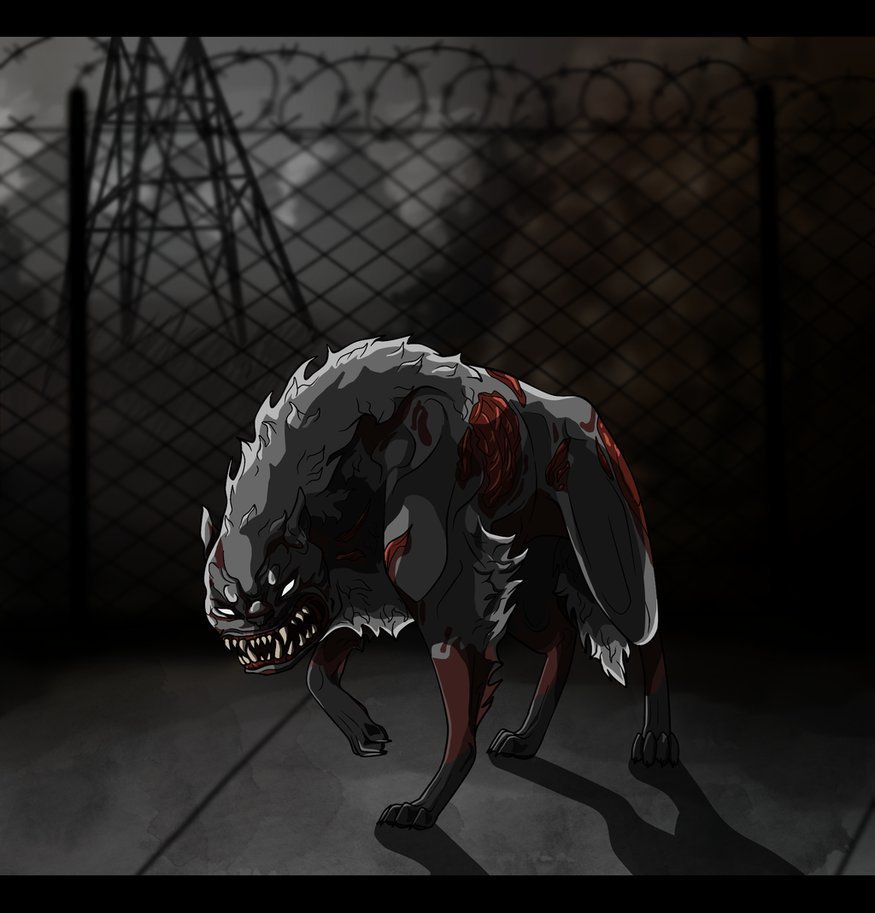 Chernobyl pseudo-dog - Fan art, Drawing, Stalker, 