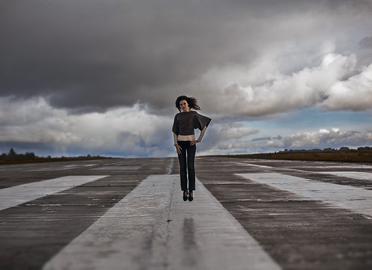 Test flight #2 - My, Photo, Try, Flight, My, Girls, Runway, Canon 5D, Canon, Runway strip