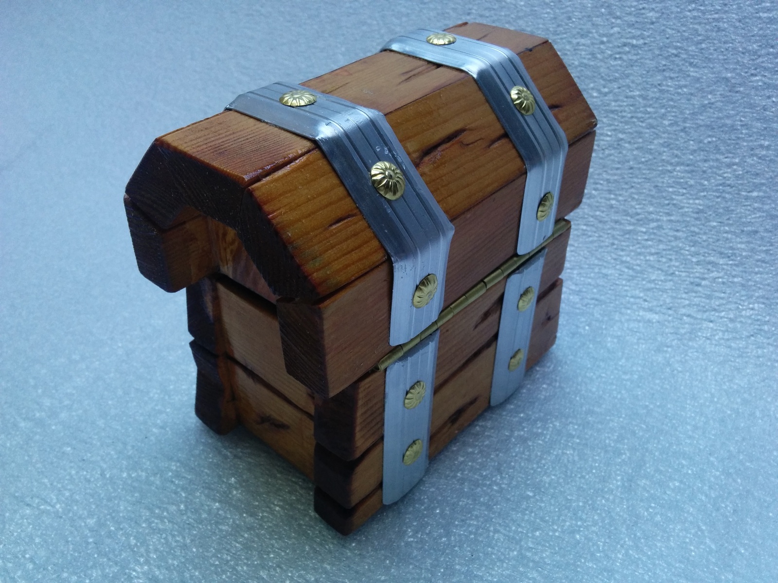 Chest for a friend. - My, Needlework, Presents, Friday, Box, Clash royale, Video, Longpost