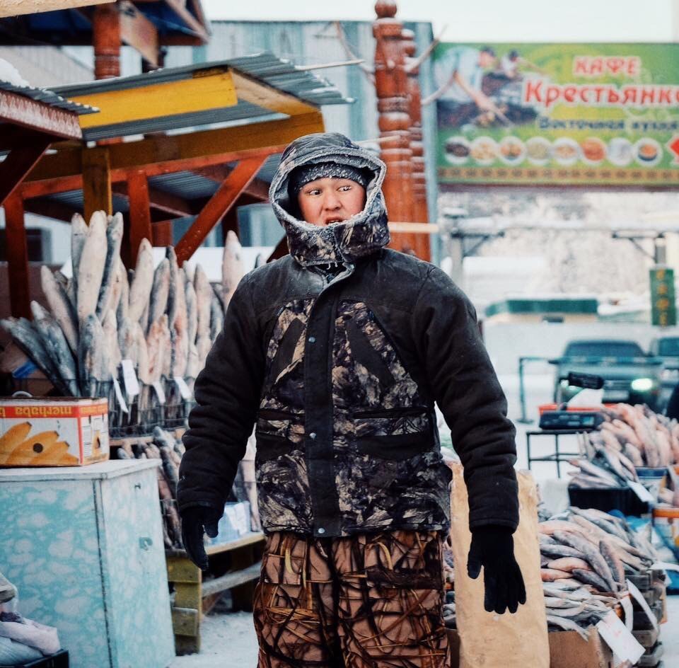 In my opinion the toughest job - Yakutsk, Market, Salesman, Longpost