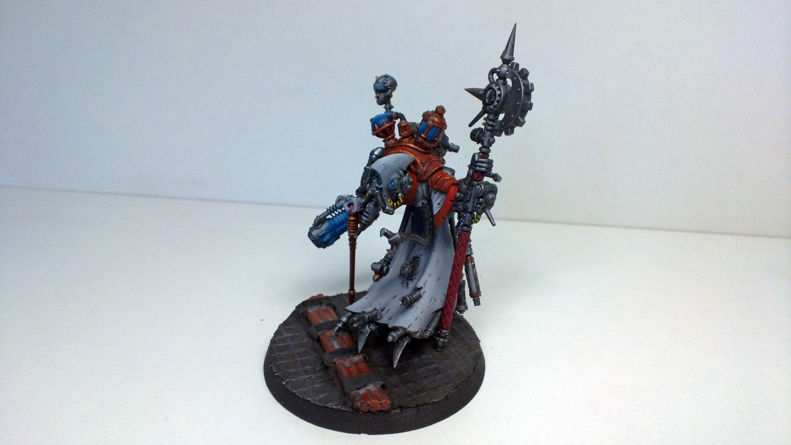 Adeptus Mechanicus Tech-Priest Dominus - My, Warhammer 40k, Miniature, paint, Painting, Adeptus Mechanicus, Longpost