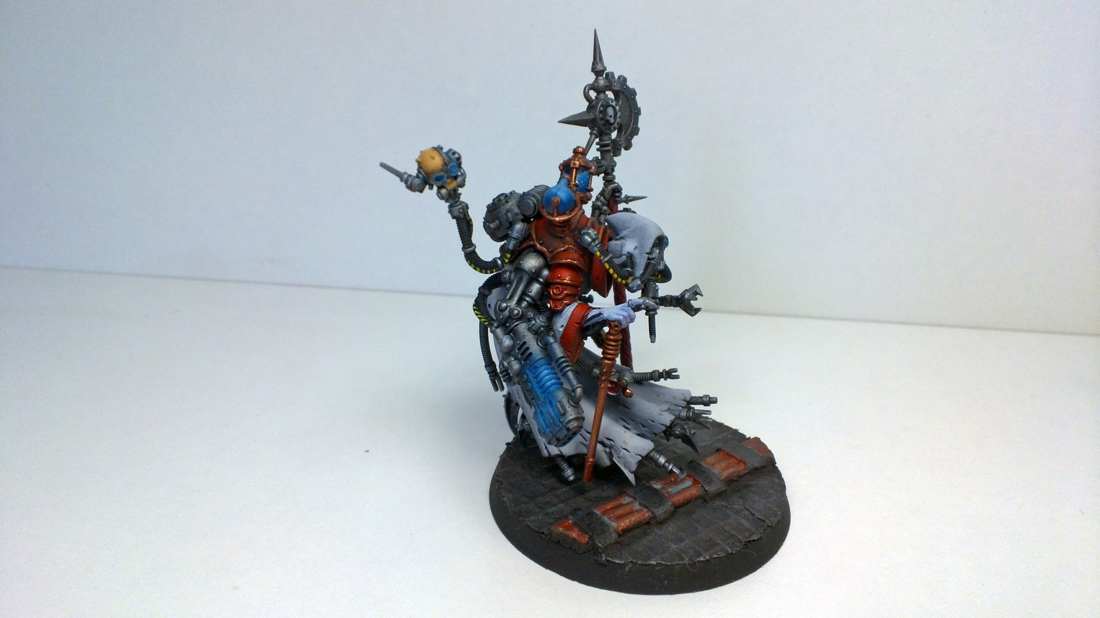 Adeptus Mechanicus Tech-Priest Dominus - My, Warhammer 40k, Miniature, paint, Painting, Adeptus Mechanicus, Longpost