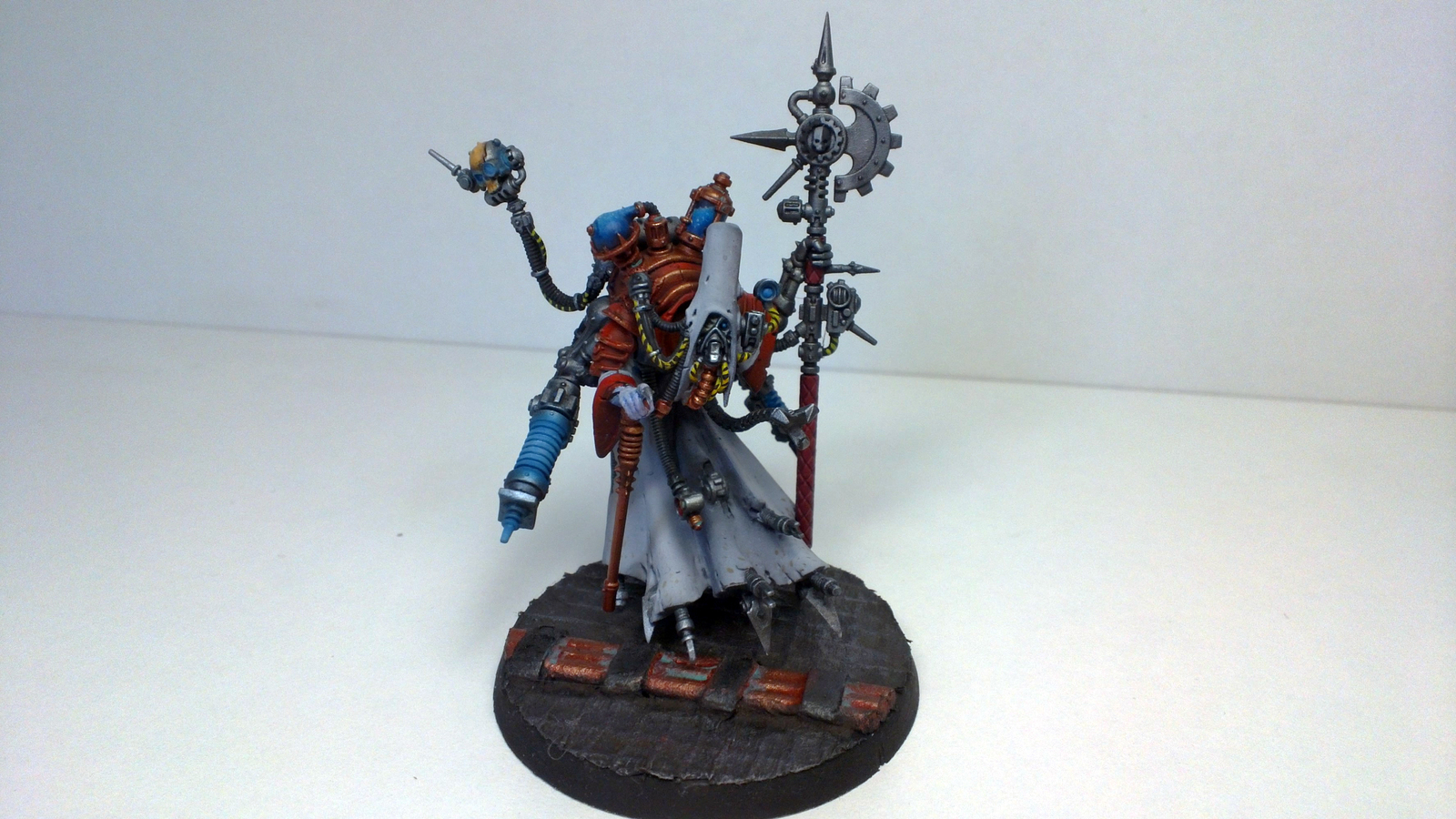 Adeptus Mechanicus Tech-Priest Dominus - My, Warhammer 40k, Miniature, paint, Painting, Adeptus Mechanicus, Longpost