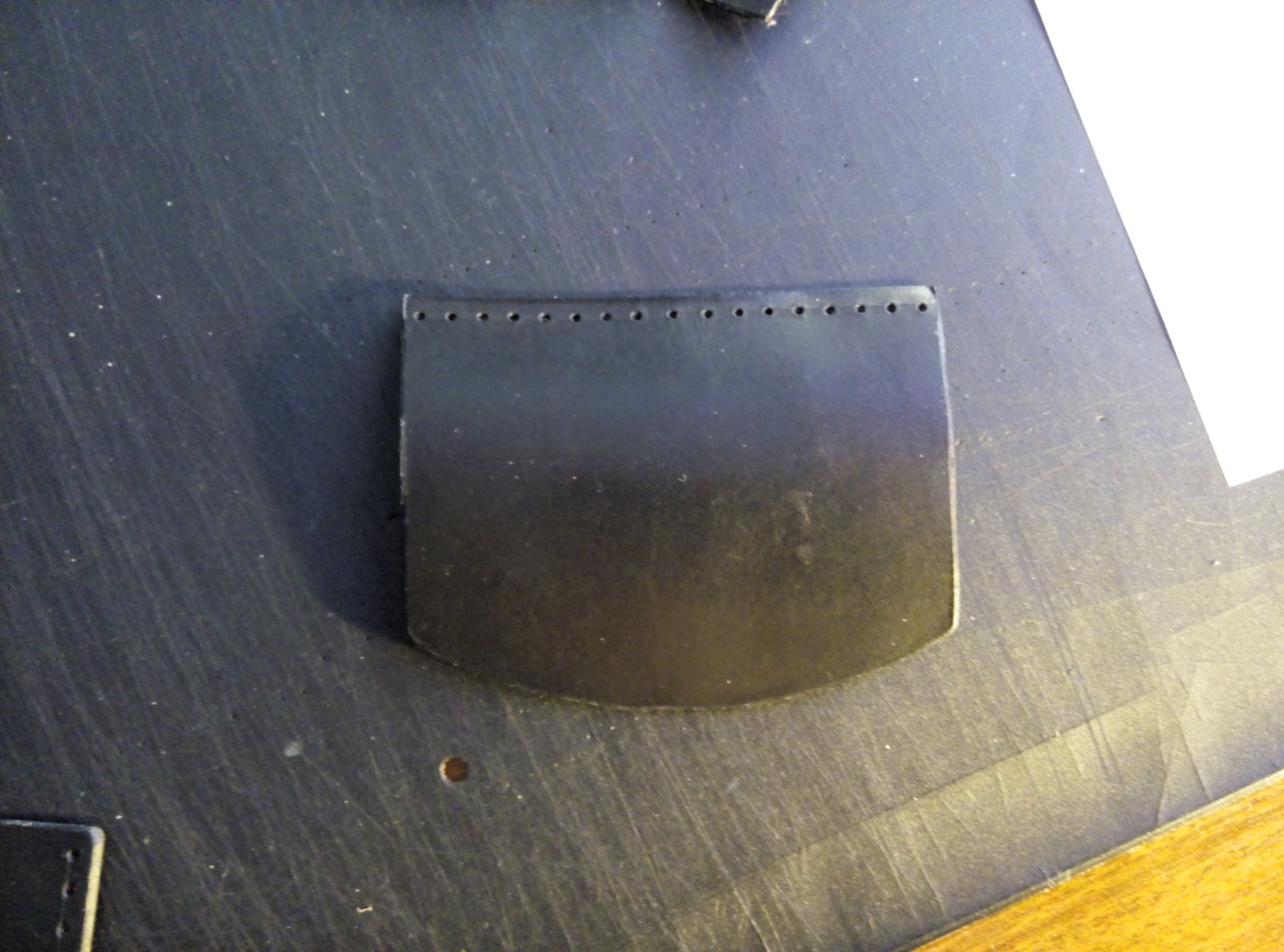 Italian leather wallet with 4 card slots and coin pocket - My, Leather, , Handmade, Leather products, Wallet, Longpost