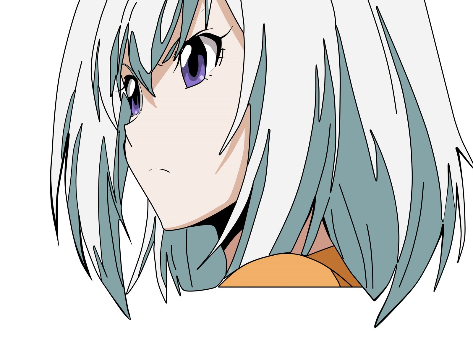 Trying my hand at Sai - My, Anime, Keijo, Drawing, SAI, 