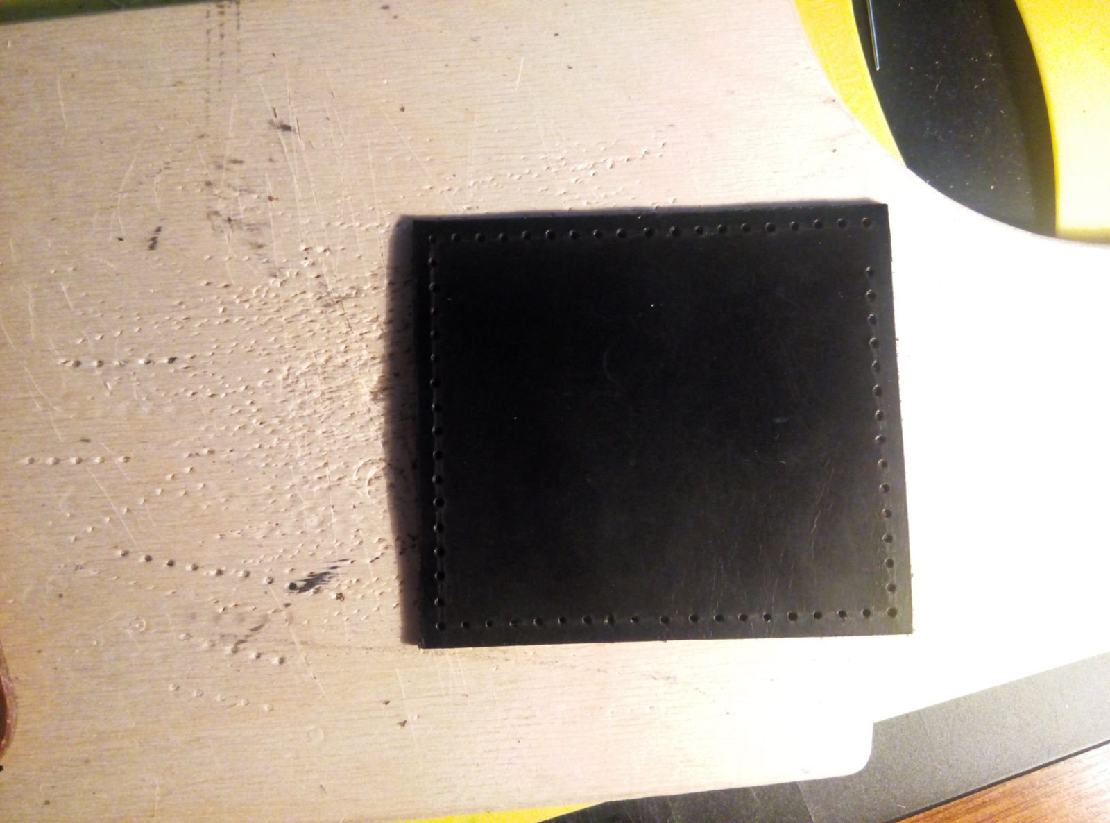 Italian leather wallet with 4 card slots and coin pocket - My, Leather, , Handmade, Leather products, Wallet, Longpost