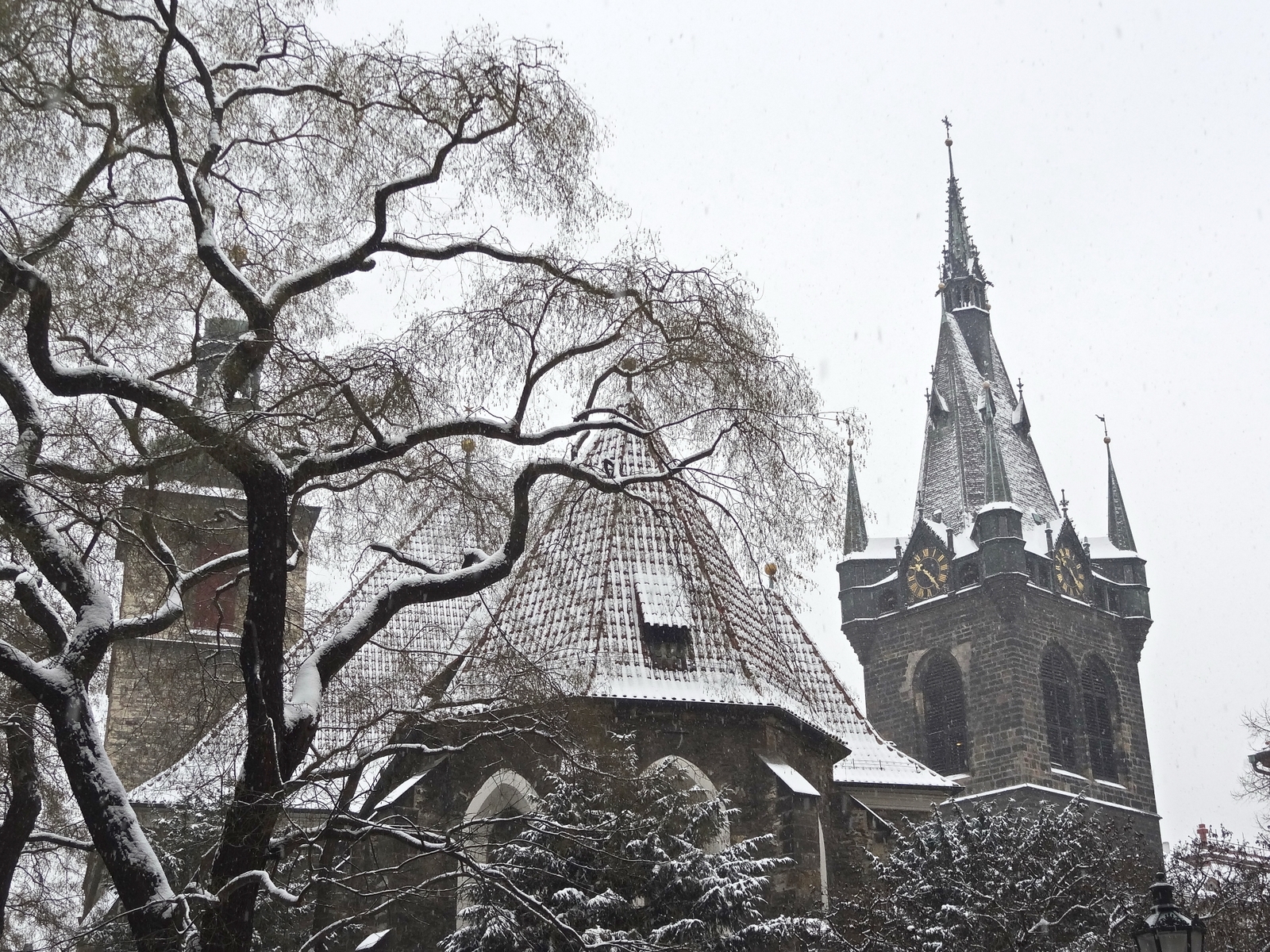 Church of St. Jindrich and St. Kunguty, Prague - My, Czech, Prague, Church, Bell tower, Photo