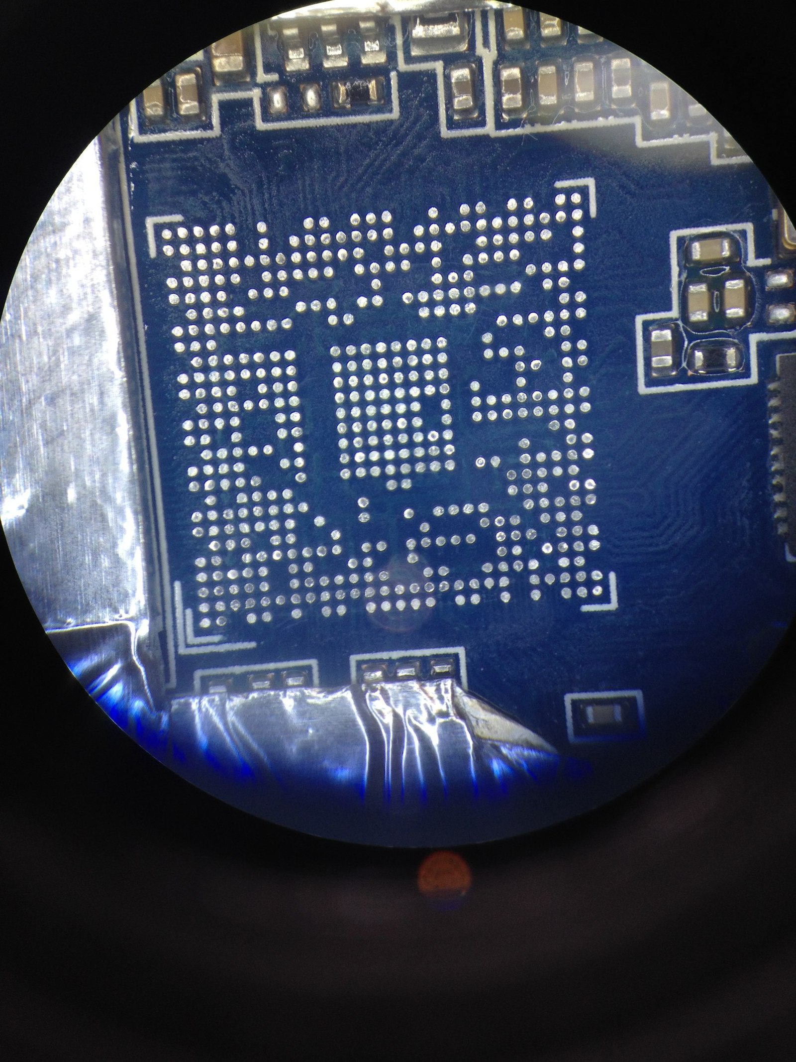 Reballing the MT6582 processor on a Chinese copy of Samsung Note 3 - My, Repair, Rebolling, CPU, Longpost