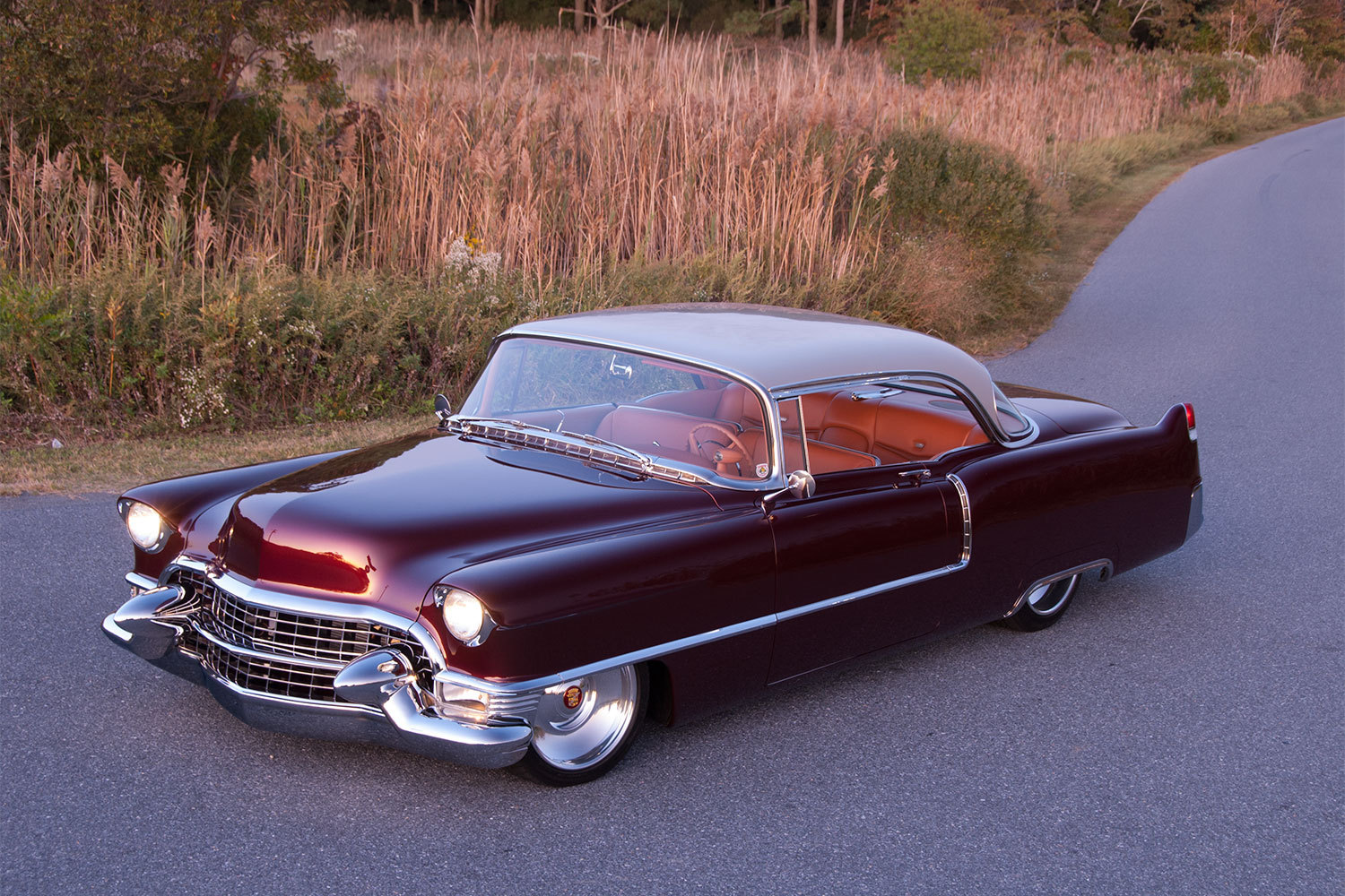 1955 Cadillac Coupe De Ville - Auto, Photo, Cadillac, , Retro car, Automotive classic, Longpost, The photo, Cadillac DeVille