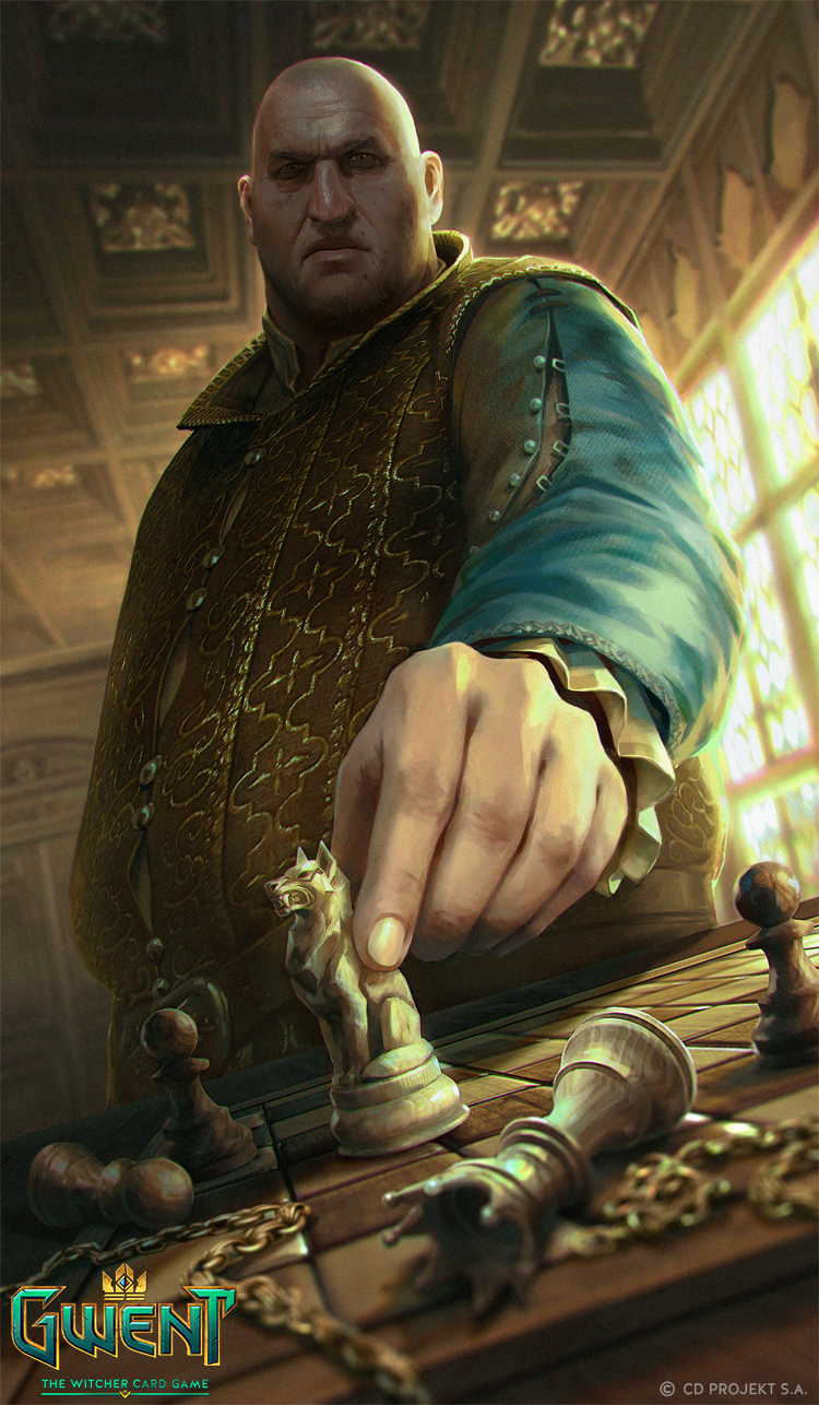 Dijkstra - Gwent Card - Witcher, Dijkstra, Gwent, Cards, Art