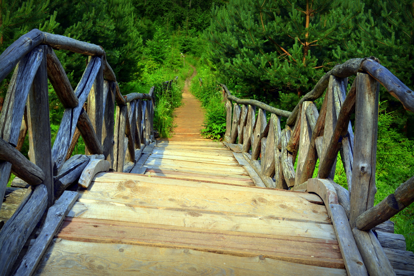 Cozy place - My, Bridge, Summer, Travels, Photo, Nature, beauty, Heat