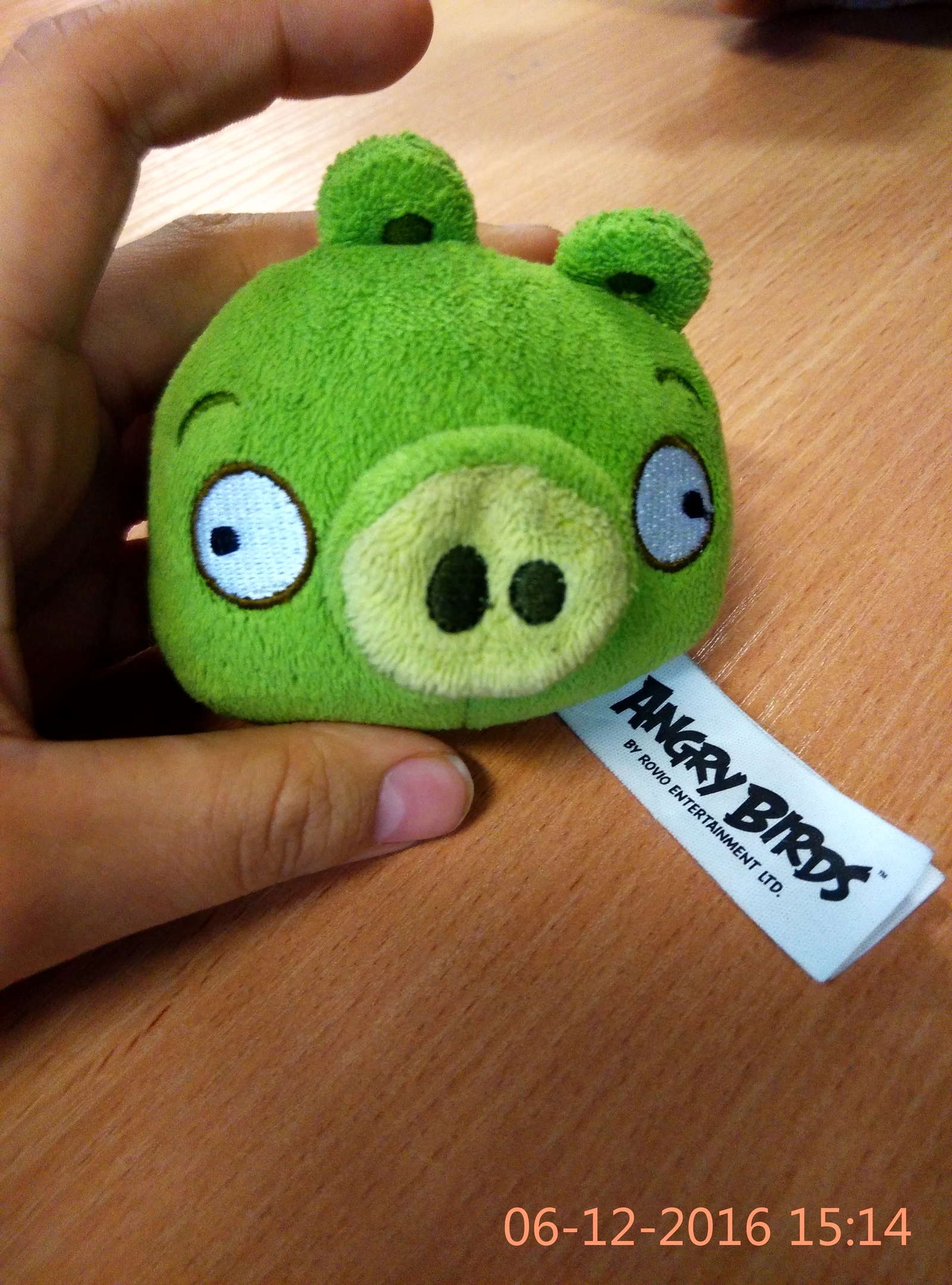 Looks like a toy... - My, Pig, Angry Birds, Longpost