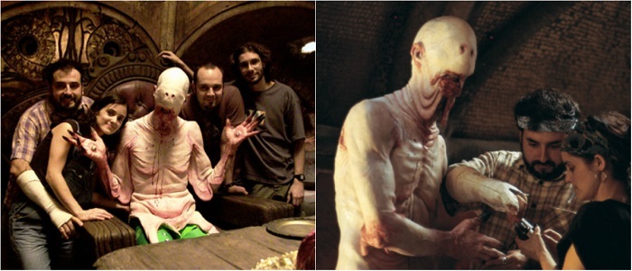 Behind the scenes of Pan's Labyrinth - Movies, Behind the scenes, Labyrinth of the Faun, Guillermo del Toro, Doug Jones, Ivana Baquero, Photos from filming, Longpost