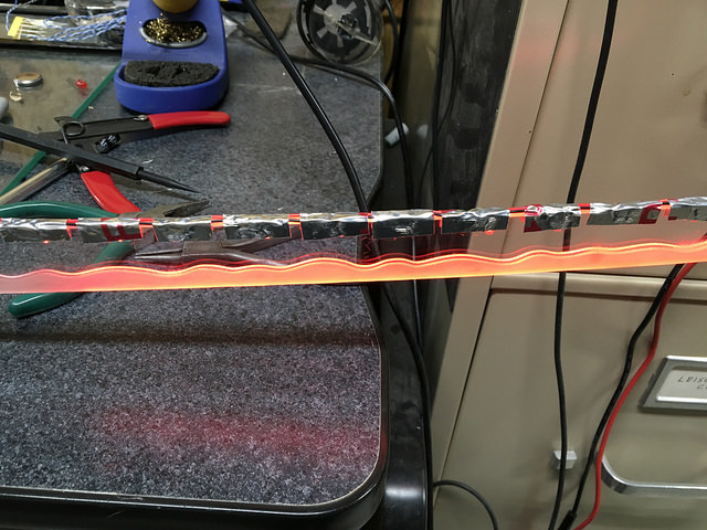 Laser sword by Jeff Church - Sword, Longpost, Creation, Backlight, Craft