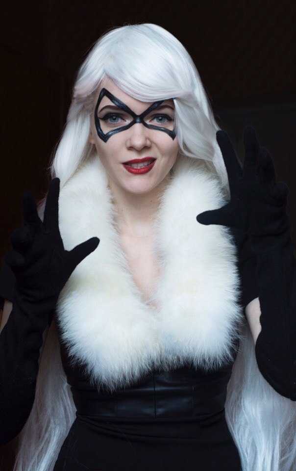 Zakos on the Black Cat - Marvel - My, Girls, Cosplay, Marvel, Black cat, Longpost