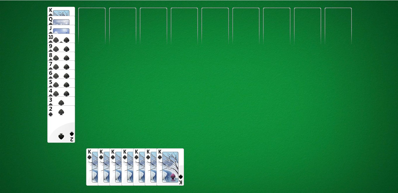 Hopelessness - Fake, Hopelessness, Screenshot, Playing cards, Cards, Spider Solitaire, Solitaire