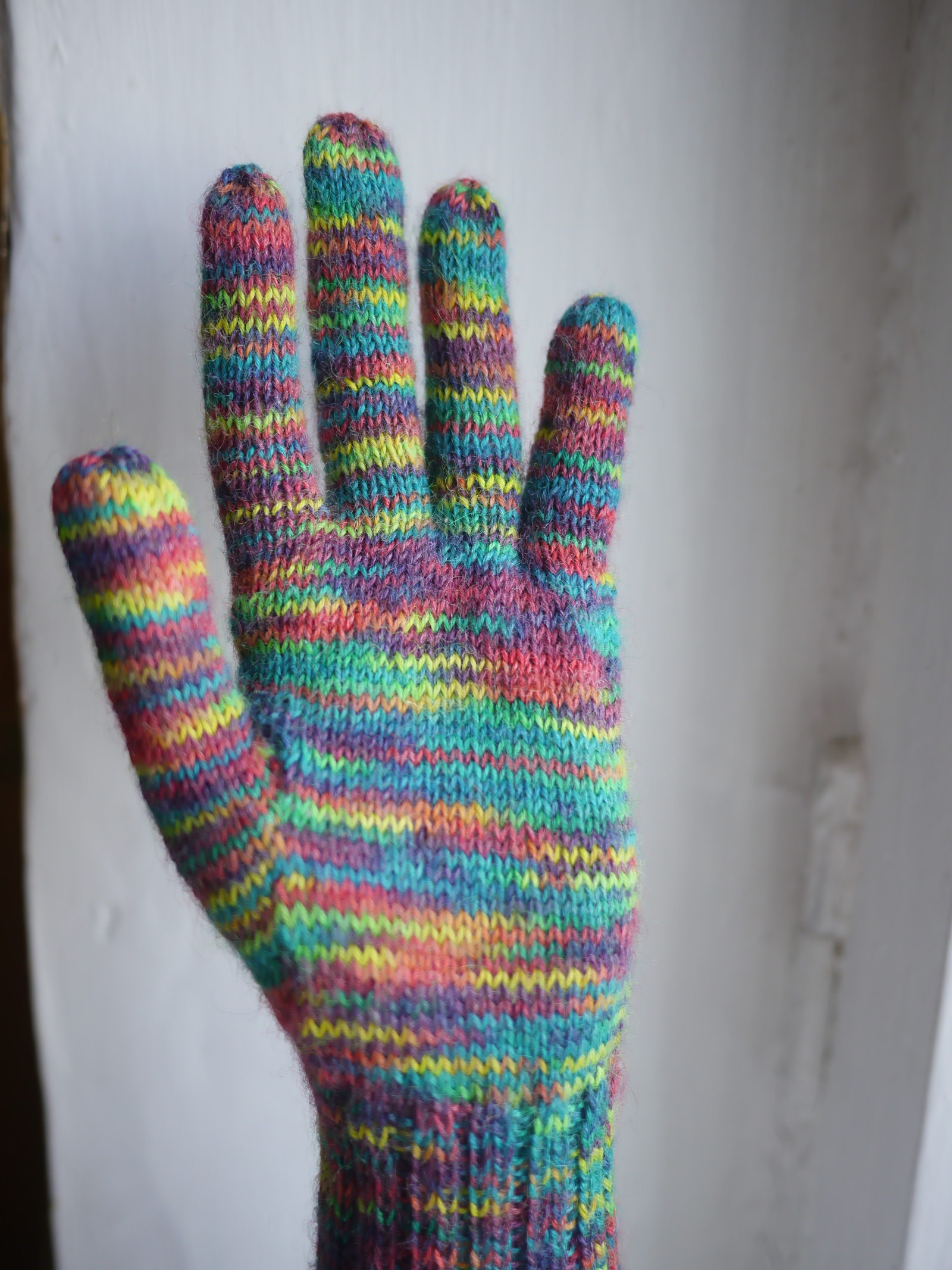 I sit - I knit (gloves) - My, Knitting, Needlework, Gloves, Longpost