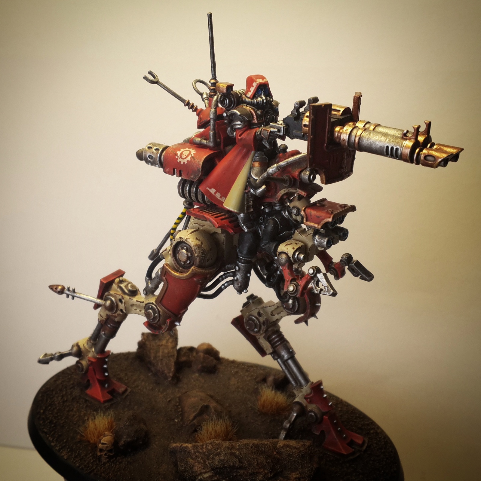 Ironstrider Ballistarius - Warhammer 40k, Adeptus Mechanicus, Imperium, Длиннопост