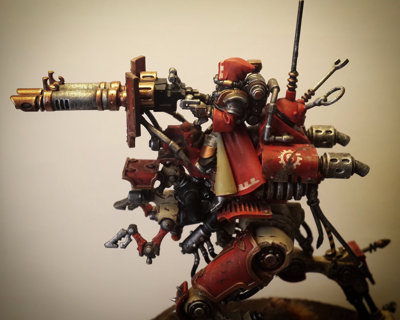 Ironstrider Ballistarius - Warhammer 40k, Adeptus Mechanicus, Imperium, Longpost