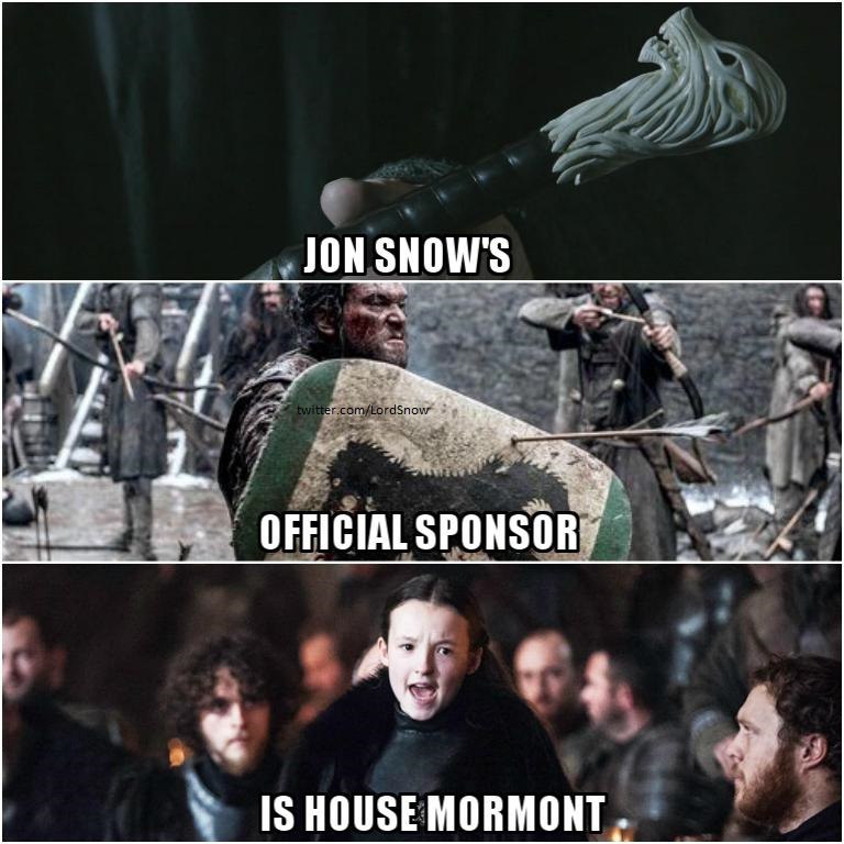 Sponsored by Jon Snow - Game of Thrones, Jon Snow, Lyanna Mormont, The Bears, Images