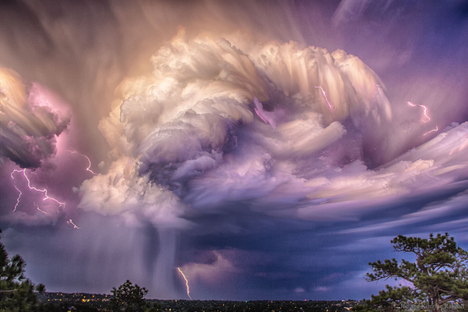July thunderstorm - Photo, Thunderstorm, Lightning, Clouds