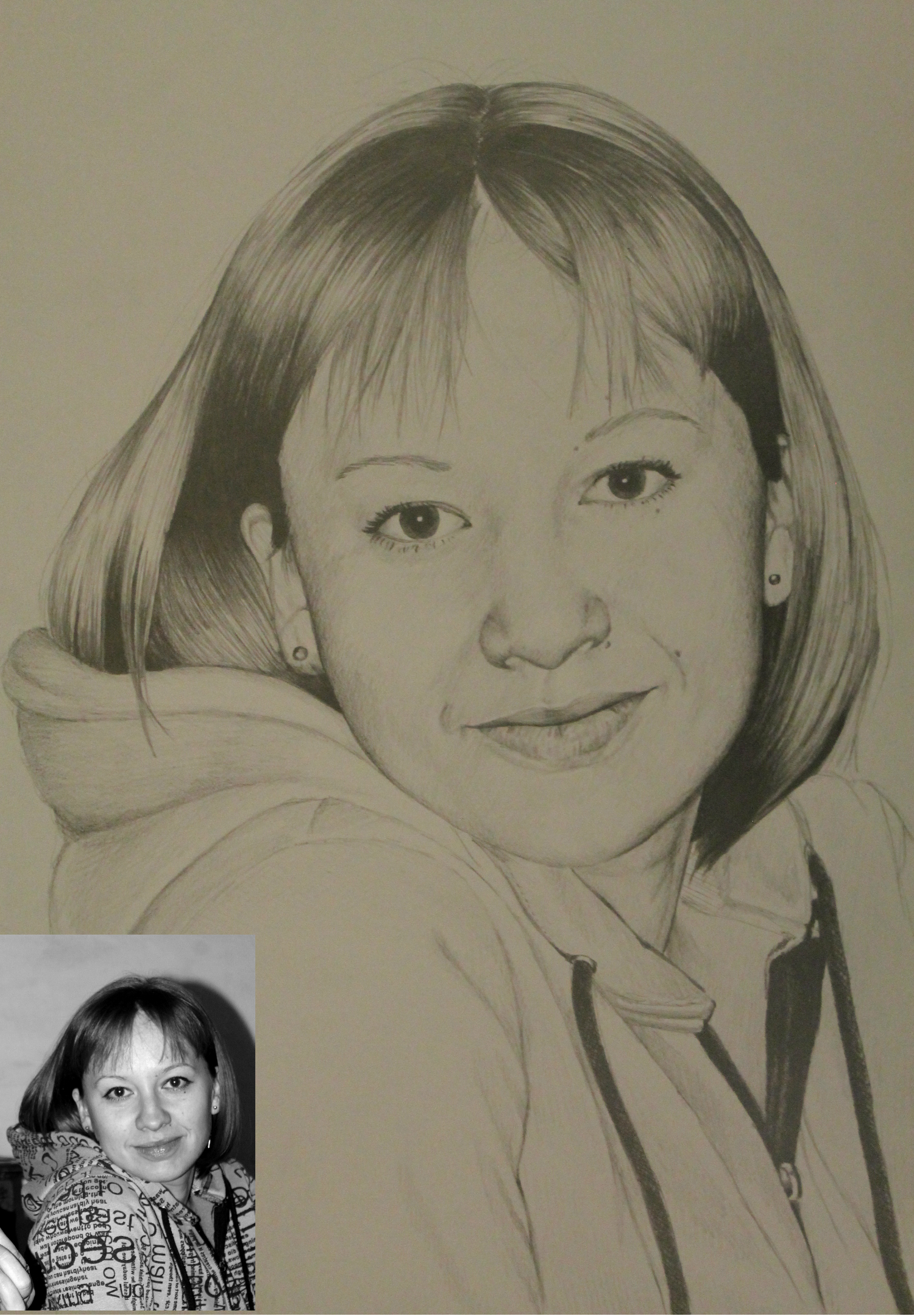 Greetings to all! A little experience has been added !! - My, Drow, Drawing, Pencil drawing