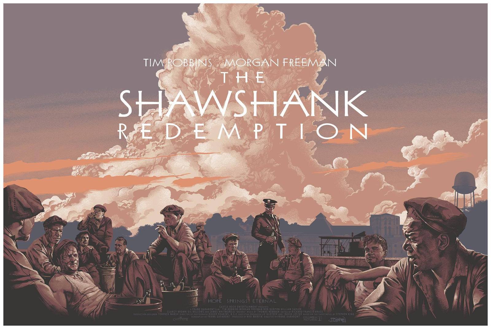 Poster for the film The Shawshank Redemption - Movies, The Shawshank Redemption, Poster, Art