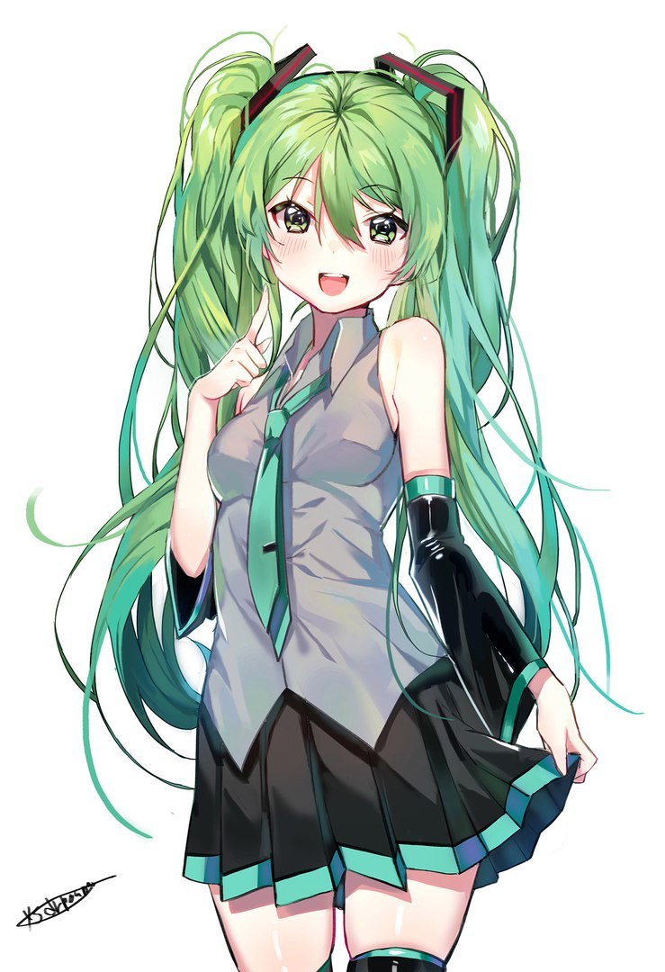 Hatsune Miku - Anime, Vocaloid, Hatsune Miku, Anime art