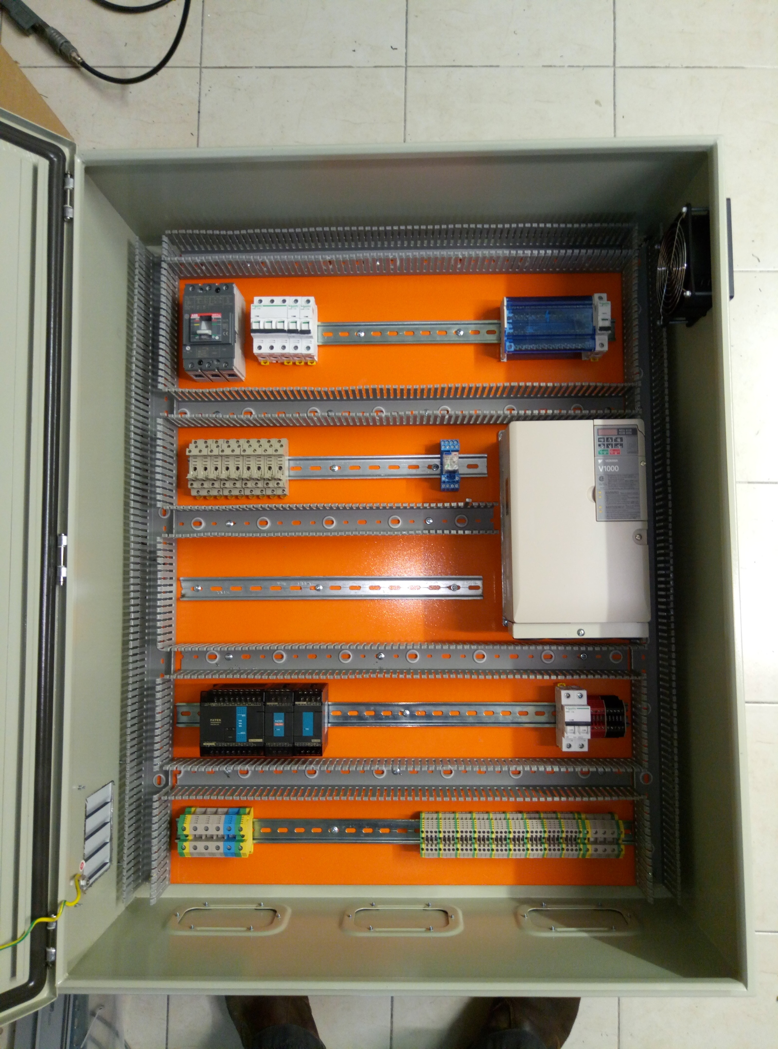 My job. - My, Work, Installation, Electricity